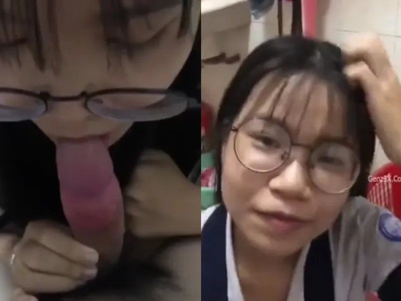 "mày liếm mạnh đi tao sắp ra rồi", em xinh liếm chim cho thằng bạn thân